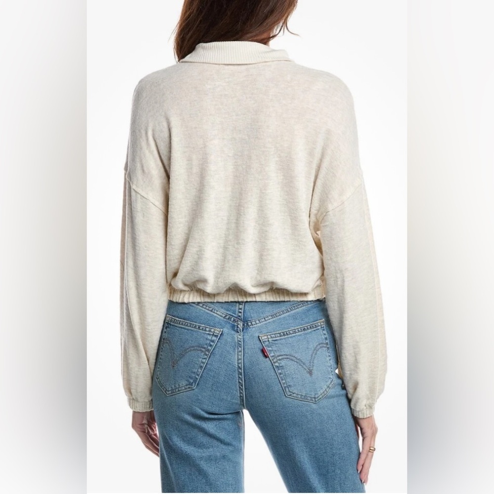 Project Social T Cream Ribbed Sweater - Picture 2 of 8
